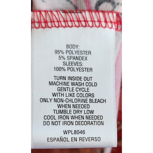 JM Collection Women's 2X Blouse Tunic Scoop Neck Flowing Sleeves Gold Bling EUC - Picture 5 of 6